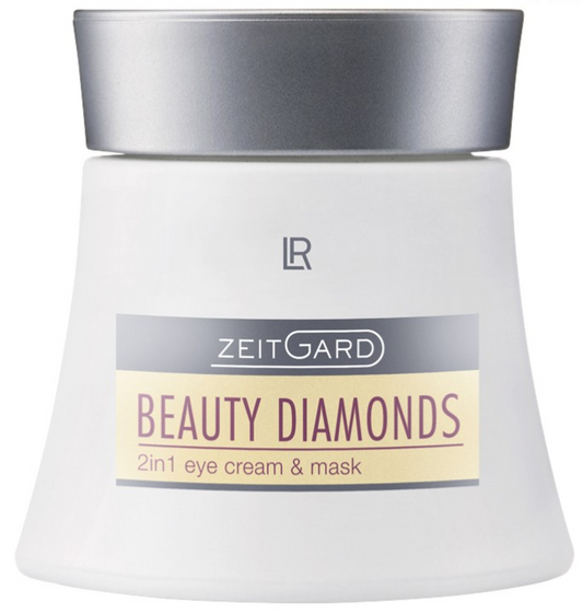 ZEITGARD Beauty Diamonds 2in1 Augencreme und-maske